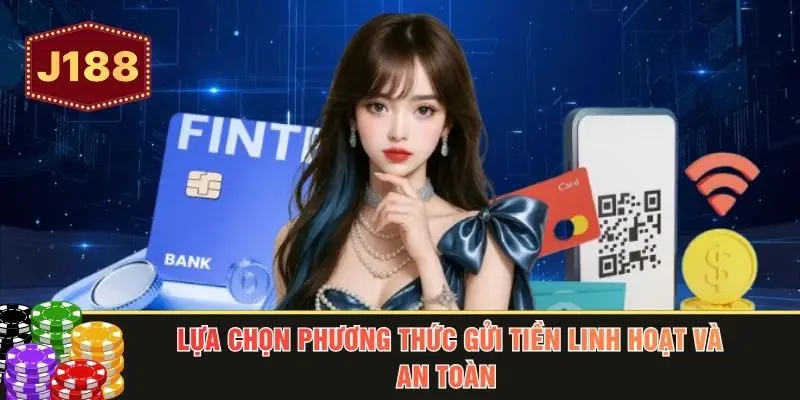 Lựa chọn phương thức gửi tiền linh hoạt và an toàn